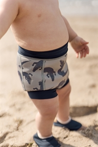 Baby swim pants med krokodilleprint
