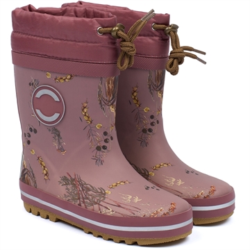 Mikk-Line termostøvler / vintergummistøvler i farven Rose Brown