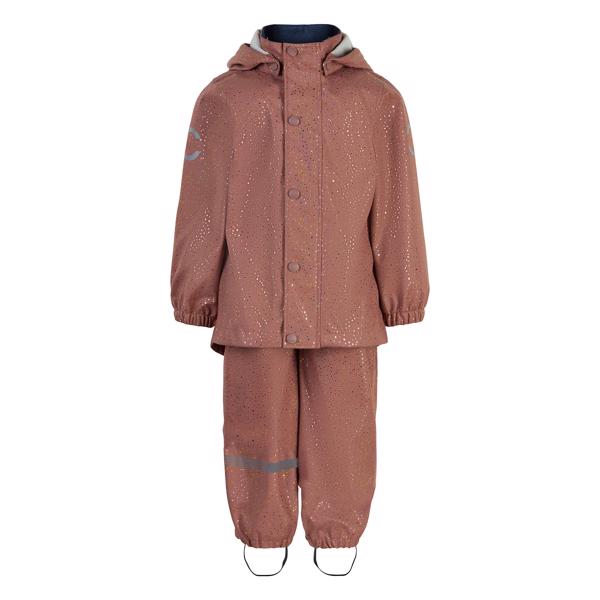 Mikk-Line regnsæt Burlwood Glitter – forfra ✨