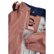 Mikk-Line PU regntøj glitter – nærbillede 🌧️