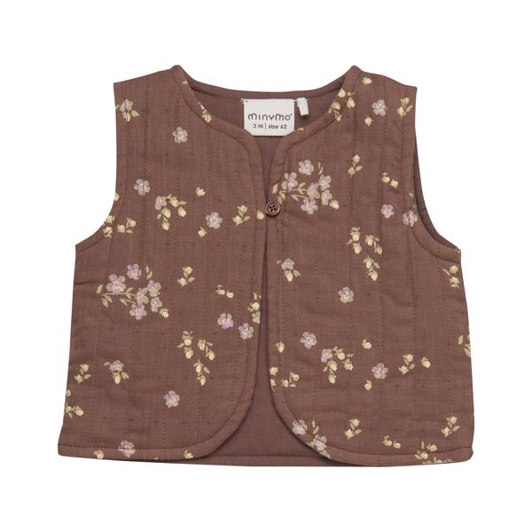 Minymo - Vest - Quilt - Cocoa Brown