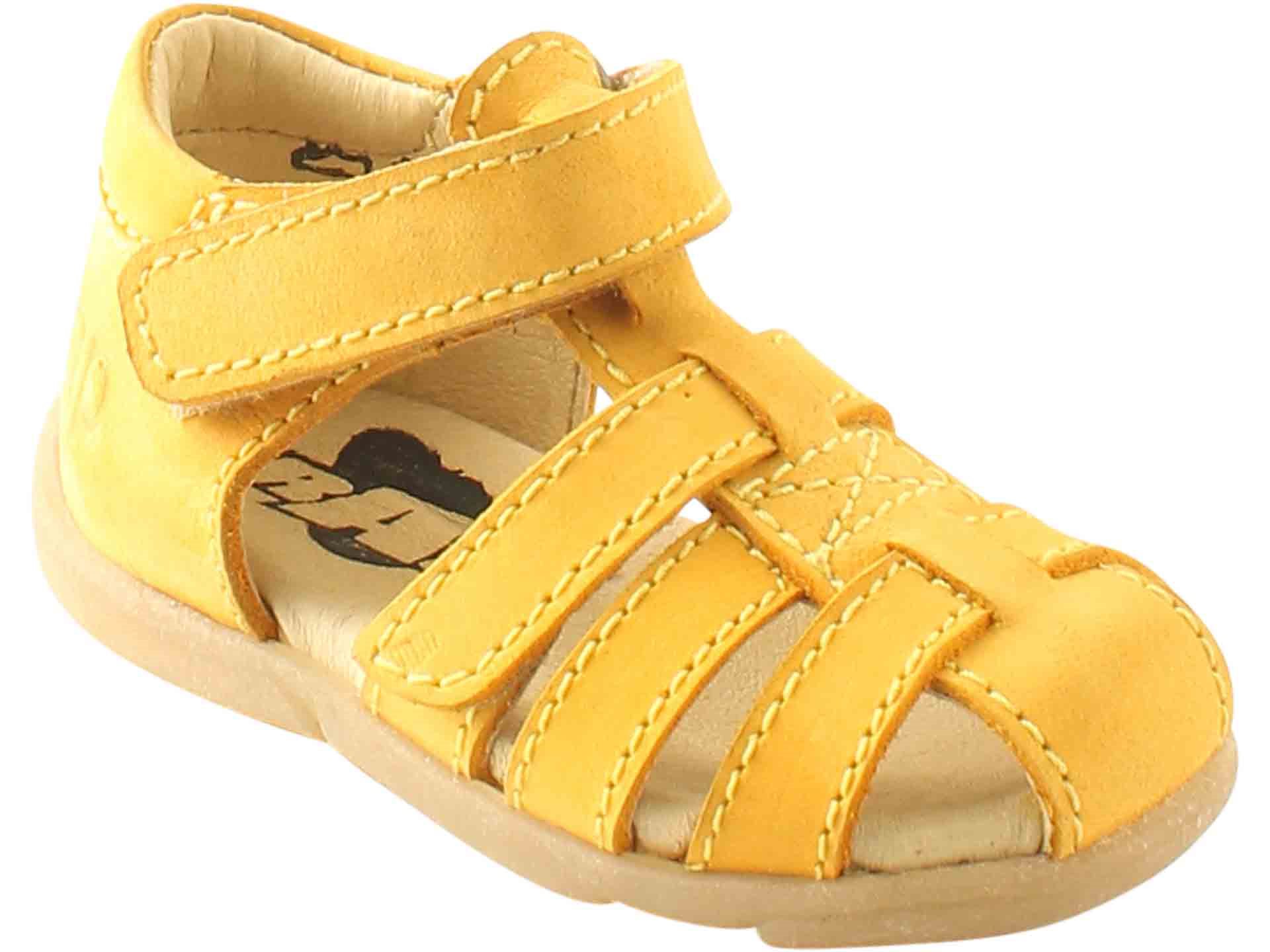 Arauto RAP - Sandal - fit - Yellow nobuk