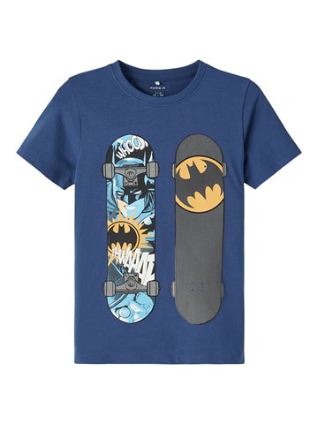 Name It - T-shirt S/S - Jesse Batman - Blå