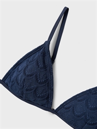 LMTD bikini navy blå piger trekant top