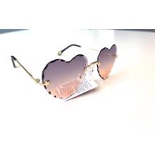 Höjrtyk - Hjerteformede solbriller - Brun