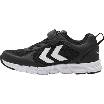 Sort HUMMEL Speed JR Mesh børnesko med velcrolukning