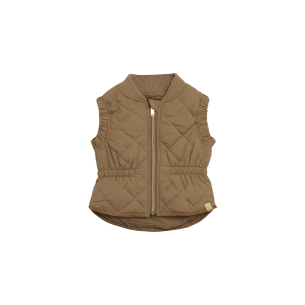 Hust & Claire Vest - Olina - Caramel