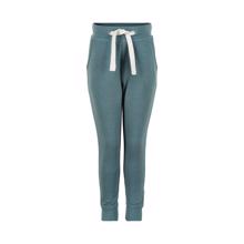 Minymo sweatpants 2-pak med bukser i brun og støvet blå, støvet blå