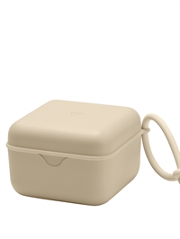 BIBS Pacifier Box i Vanilla set forfra