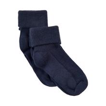 Minymo - Baby Rib strømper - Dark navy