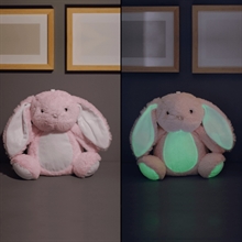 Teddykompaniet - Teddy Glow - Selvlysende kanin