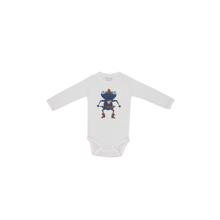 Kids Up Baby - Body L/S - Wilmer - Hvid