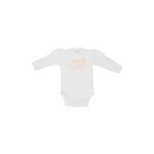 Kids Up Baby - Body L/S - Vanilja - Hvid