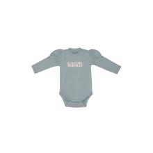 Kids Up Baby - Body L/S - Vanilja - Grøn