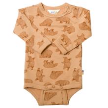 Joha - Body L/S - Uld - Kobber AOP