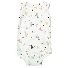 Joha - Body u. ærmer - Bambus - AOP - Off White