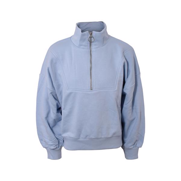 HOUNd GIRL - Crewneck m. zip - Light blue