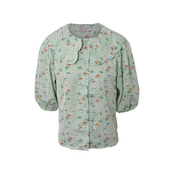 HOUNd GIRL - Flower Collar shirt - Power green