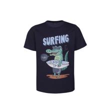 Kids up - T-shirt - Surf - Blå