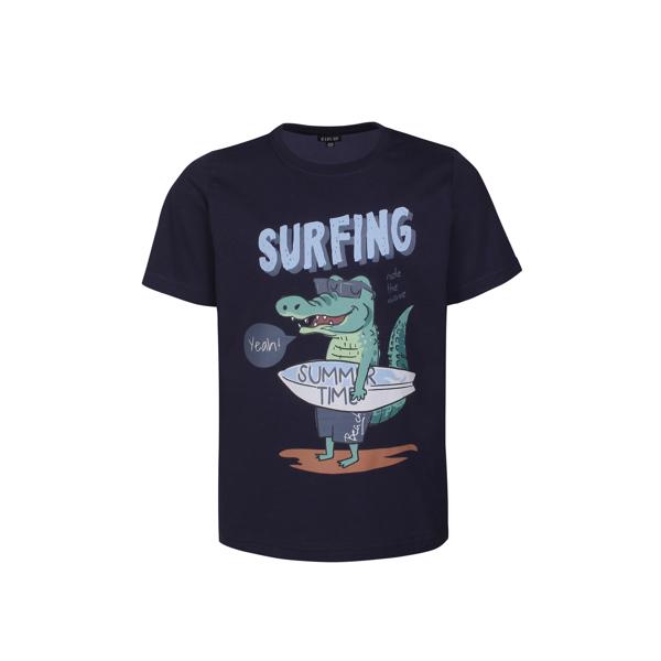 Kids up - T-shirt - Surf - Blå