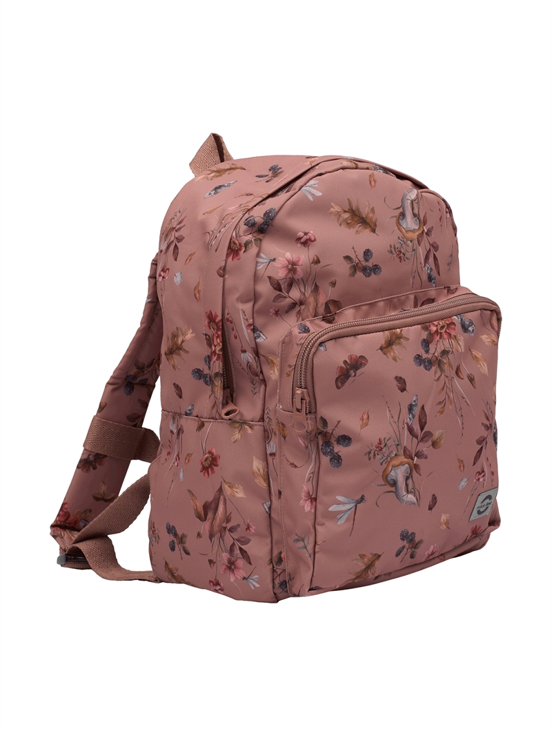 Mikk-Line turtaske i farven Burlwood med blomsterprint