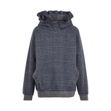 Creamie - Sweatshirt - Checks - Mid Grey Melange