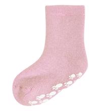 Joha - Strømper m. anti-slip - Uld - Rosa