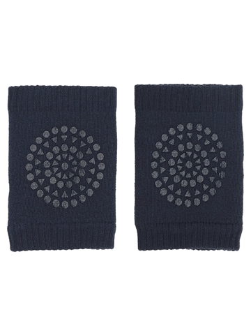 GoBabyGo skridsikre knæbeskyttere Navy Blue – forfra