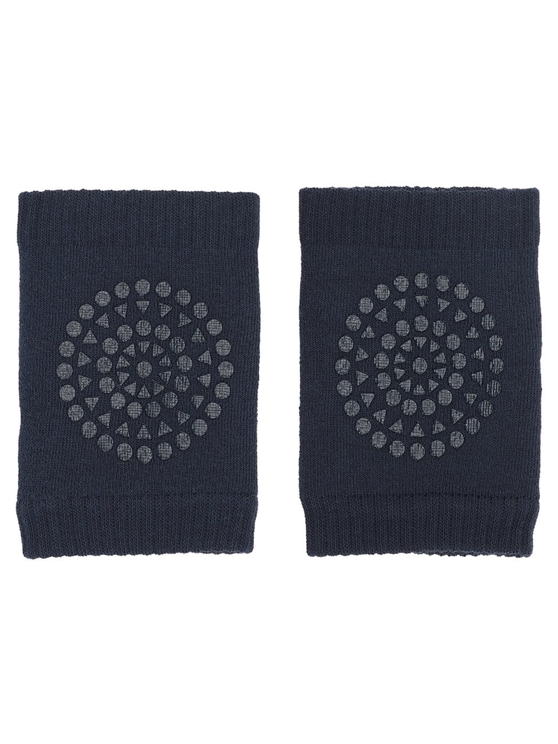 GoBabyGo skridsikre knæbeskyttere Navy Blue – forfra
