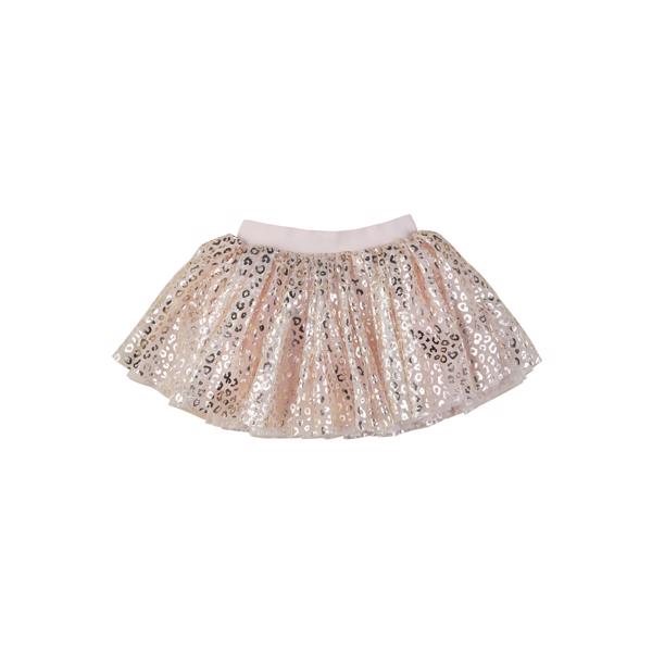 HUX Baby - Nederdel - Gold Animal Tulle