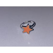 Höjtryk - Justerbar ring - Orange stjerne 