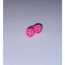 Höjtryk - Ørestikke - Pink - Smiley 