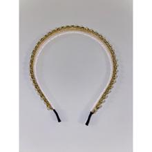Unique Sparkles - Hårbøjle - Kæde perle snore