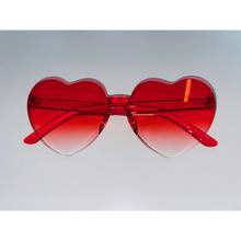 Unique Sparkles - Solbrille - Heart - Strawberry