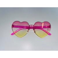 Unique Sparkles - Solbrille - Heart - Pinkapple