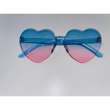 Unique Sparkles - Solbrille - Heart - Blueberry