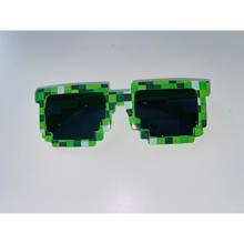 Unique Sparkles - Solbrille - Minecraft - Grøn
