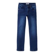 Name It - Jeans m. fleece - Ryan - Dark Blue Denim 