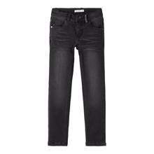 Name It - Jeans m. fleece - Ryan - Black Denim