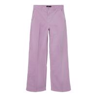 LMTD - Bukser - Fillippa - Cord HW wide pant - Orchid Bouquet