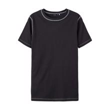 LMTD - T-shirt S/S - Ontrast - Black