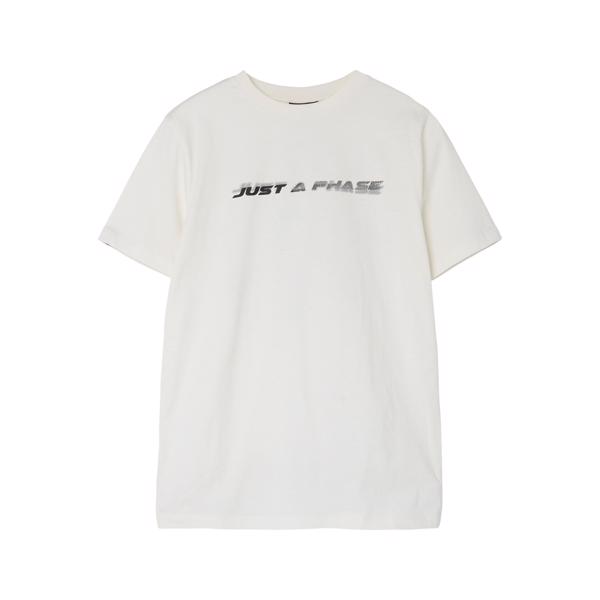 LMTD - T-shirt S/S - Rase - White Alyssum