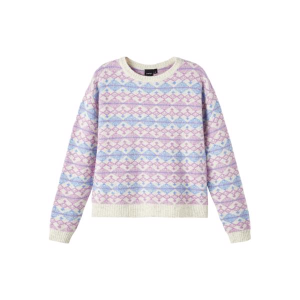 LMTD - Sweatshirt - Strik - Rinter - Pale Pansy