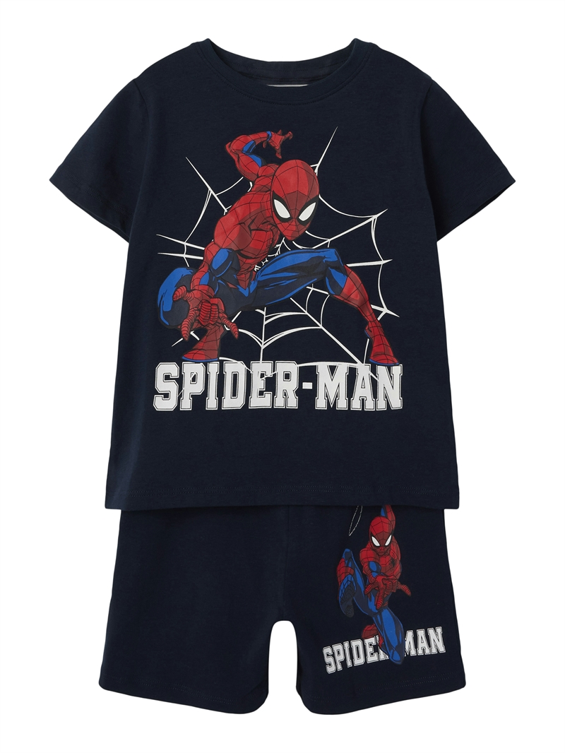 Name it - Pyjamas med shorts - Spiderman
