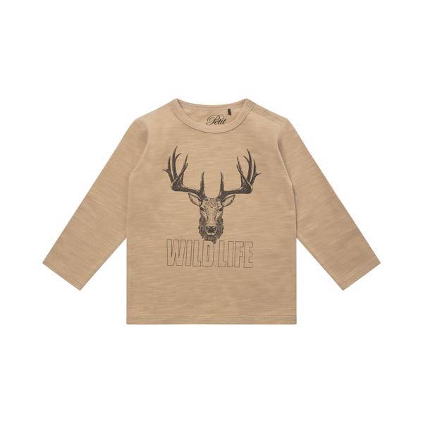 Sofie Schnoor - Bluse L/S - Camel - Wild Life