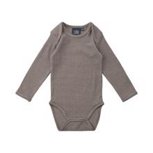 Sofie Schnoor - Body L/S - Rib - Brown