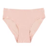Peachfarvede trusser fra DIM i sømløs microfiber – behagelig og usynlig pasform til piger og tweens