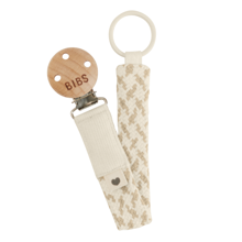 BIBS - Pacifier Clip - Ivory/Vanilla