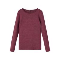 Name It - Bluse L/S - Kab - Fig/Melange