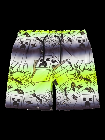 Name it - Badeshorts - Minecraft - Safty Yellow